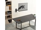 VALUE LCD Monitor Arm, Wall Mount, 5 Joints, Pivot, black