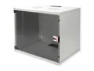 ROLINE 19-inch wall-mounted housing Basic 7 U, 540x400 WxD kit grey