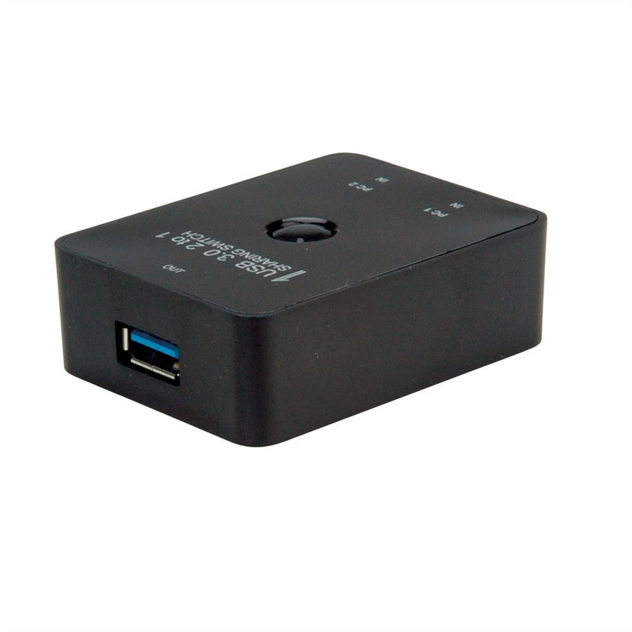 VALUE Manual USB 3.2 Gen 1 Switch, 2 Ports