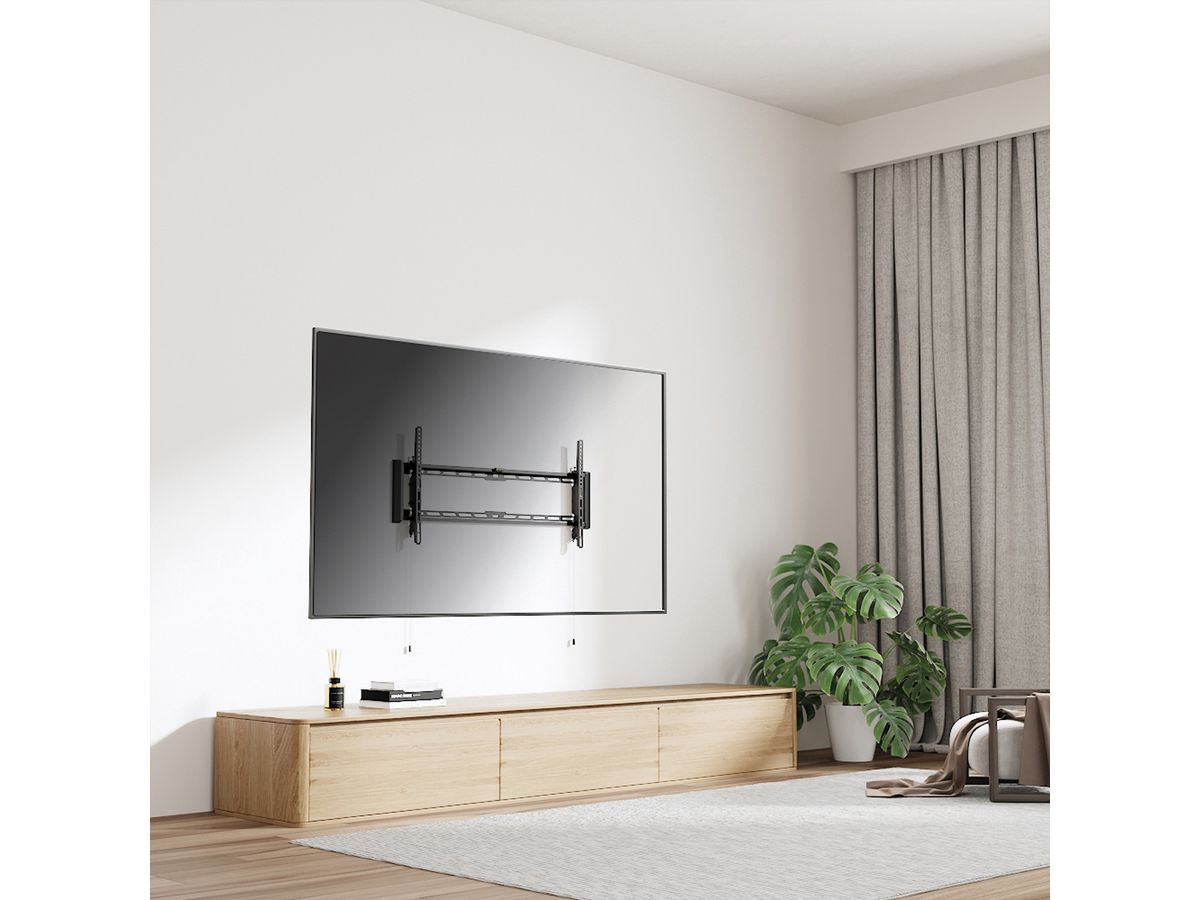 VALUE TV Wall Mount, 47mm Wall Distance, < 75kg, Tiltable, VESA 800x400, <228,6cm (90"), tiltable