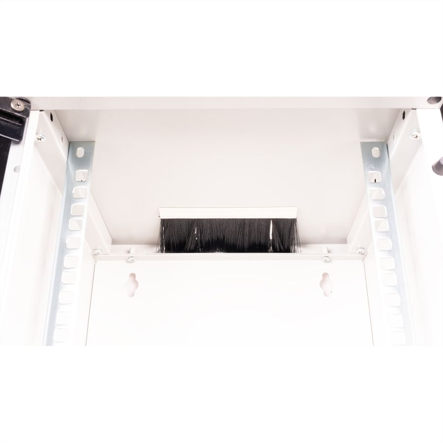 ROLINE 10-inch wall-mounted housing 6 U, 312x300 WxD grey