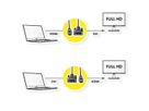 ROLINE DVI Cable, DVI (18+1) - HDMI, M/M, black, 1 m