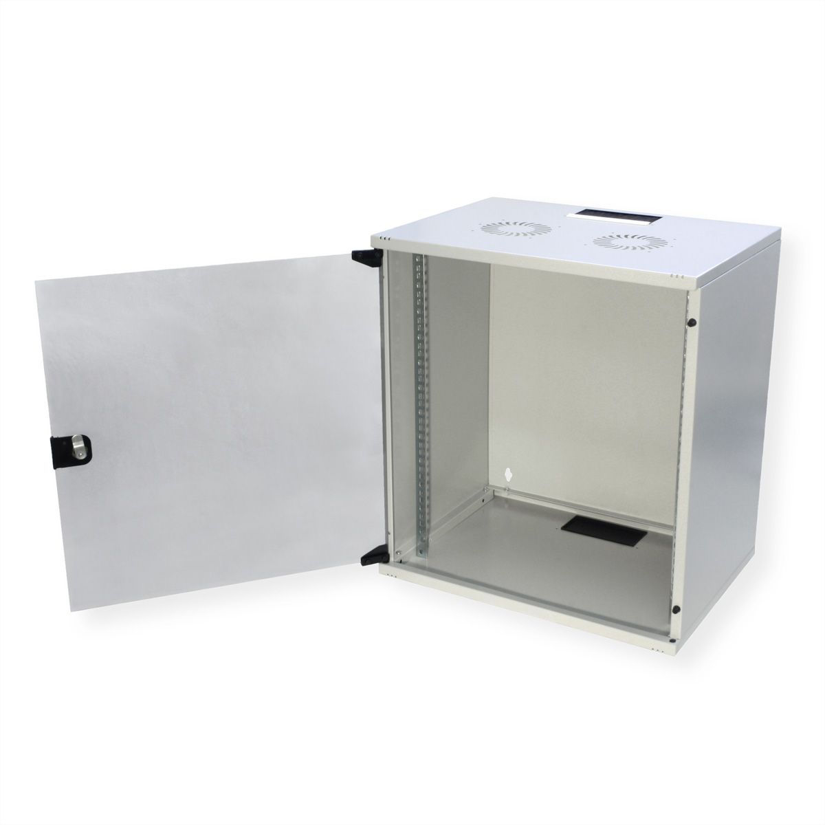 ROLINE 19-inch wall-mounted housing Basic 12 U, 540x400 WxD kit grey