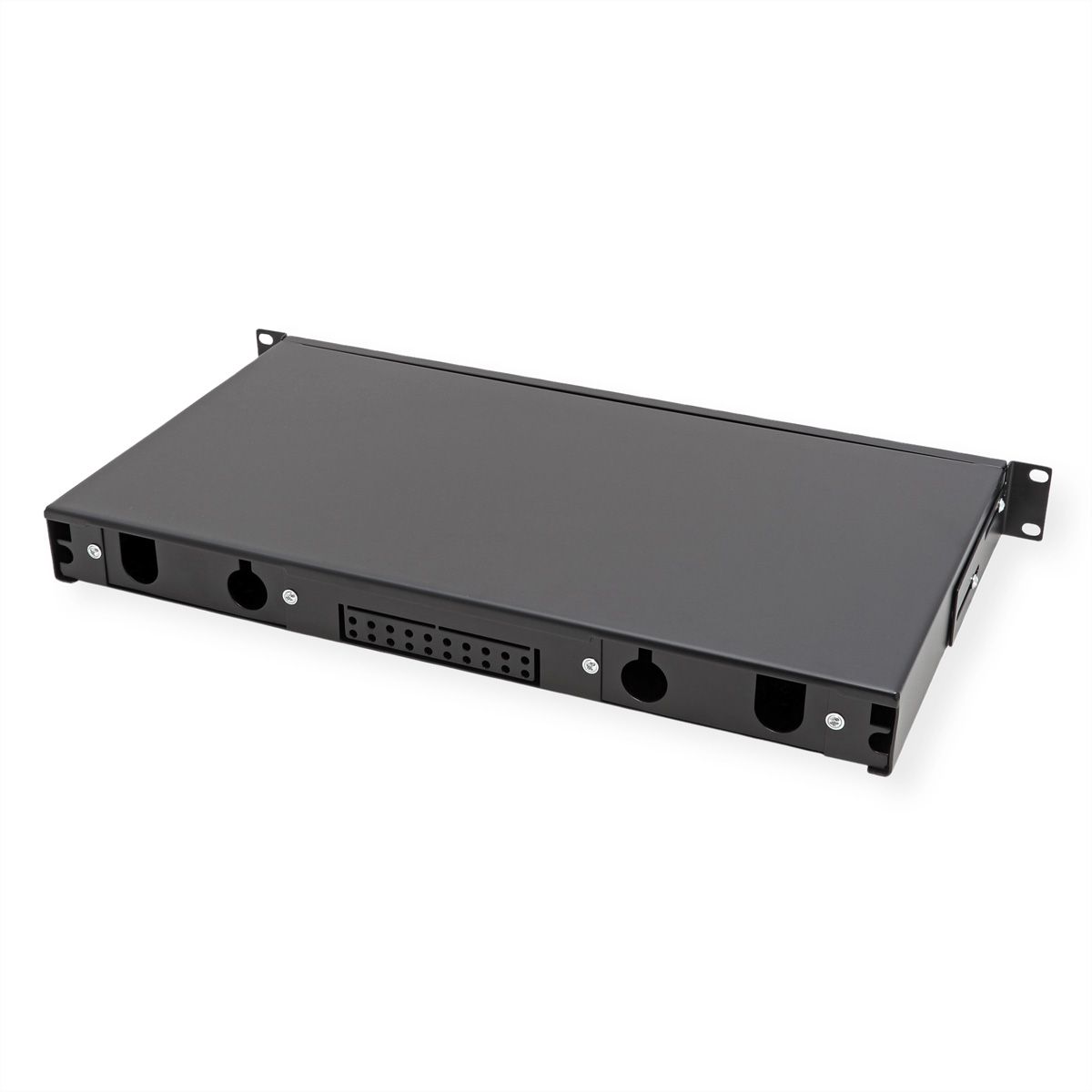 VALUE 19" splice box empty 1U, extendable, 24x SC-DX