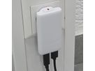 VALUE USB Wall Charger, EU/US Plug, 2x Ports (A+C), 65W