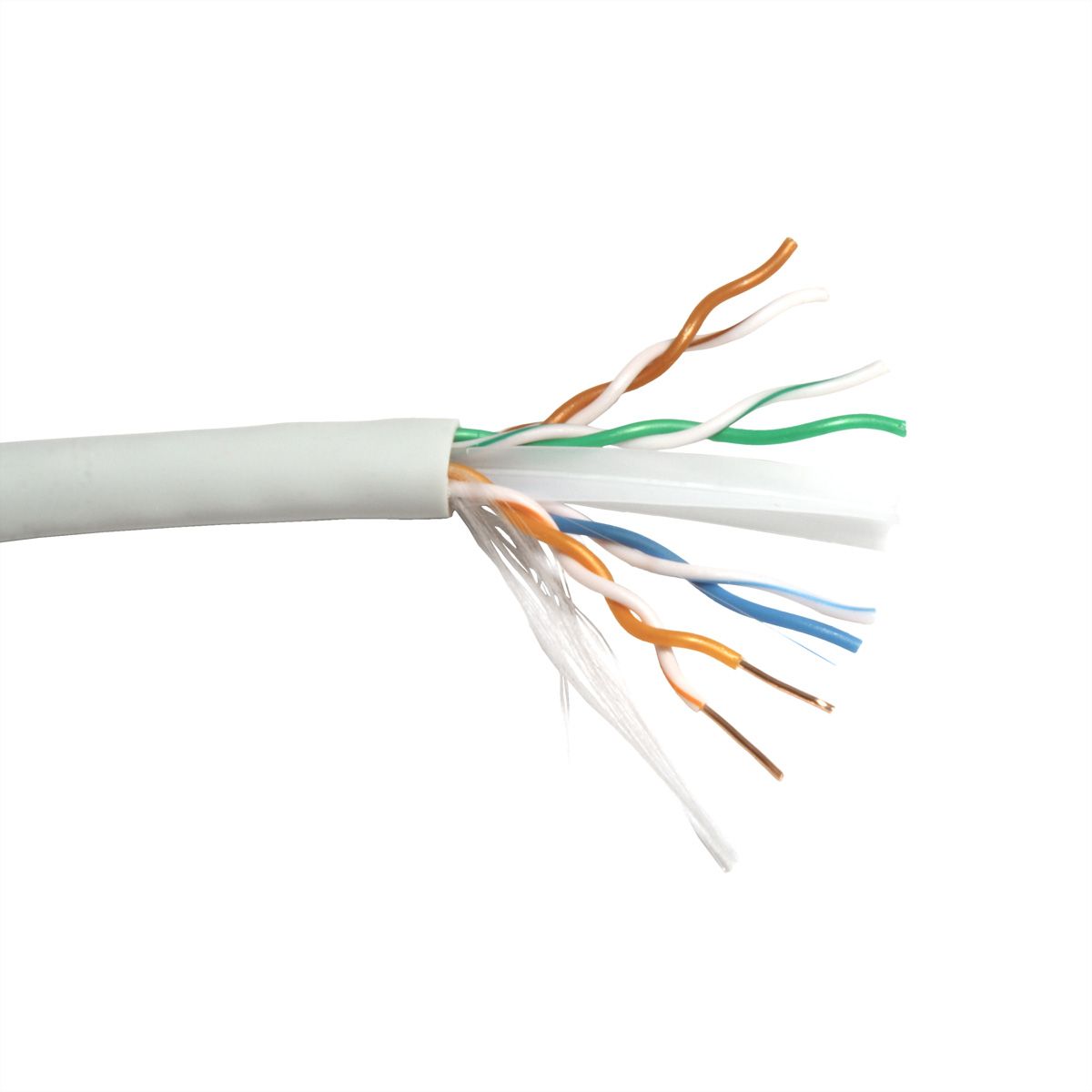 ROLINE UTP Cable Cat.6A (Class EA), Solid Wire, 100 m