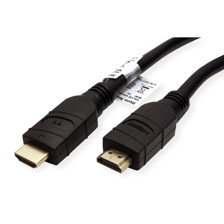 VALUE UHD HDMI 4K Active Cable, M/M, 20 m