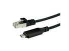 ROLINE USB 3.2 Gen 2 to Gigabit Ethernet Cable Converter, black, 5 m