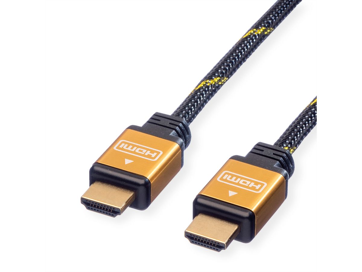 ROLINE GOLD HDMI High Speed Cable, M/M, 15 m