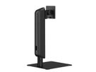 VALUE Vertical Lift Free-Standing Single-Screen Monitor Stand, < 124,46cm (49"), Heavy Duty <18 kg, black