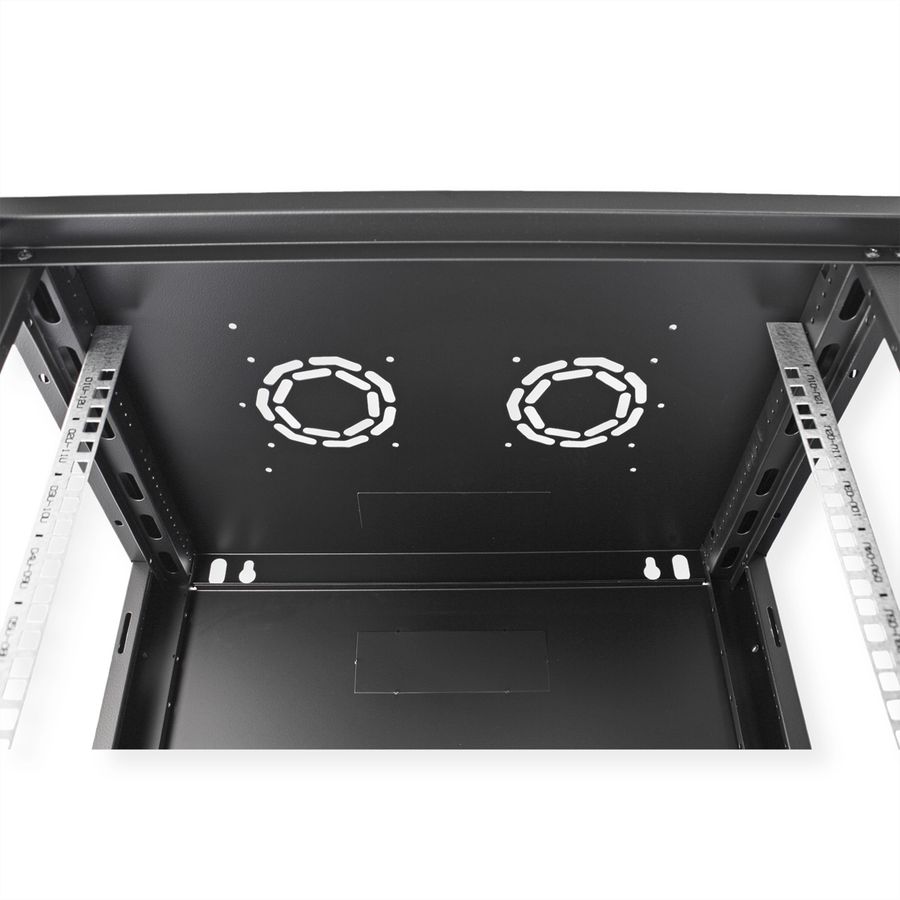 ROLINE 19" Wall Cabinet Basic Plus 12U, 600x450 BxT black