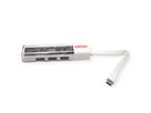 ROLINE USB 3.2 Gen 1 Hub, 4 Ports, Type A+C host connection cable