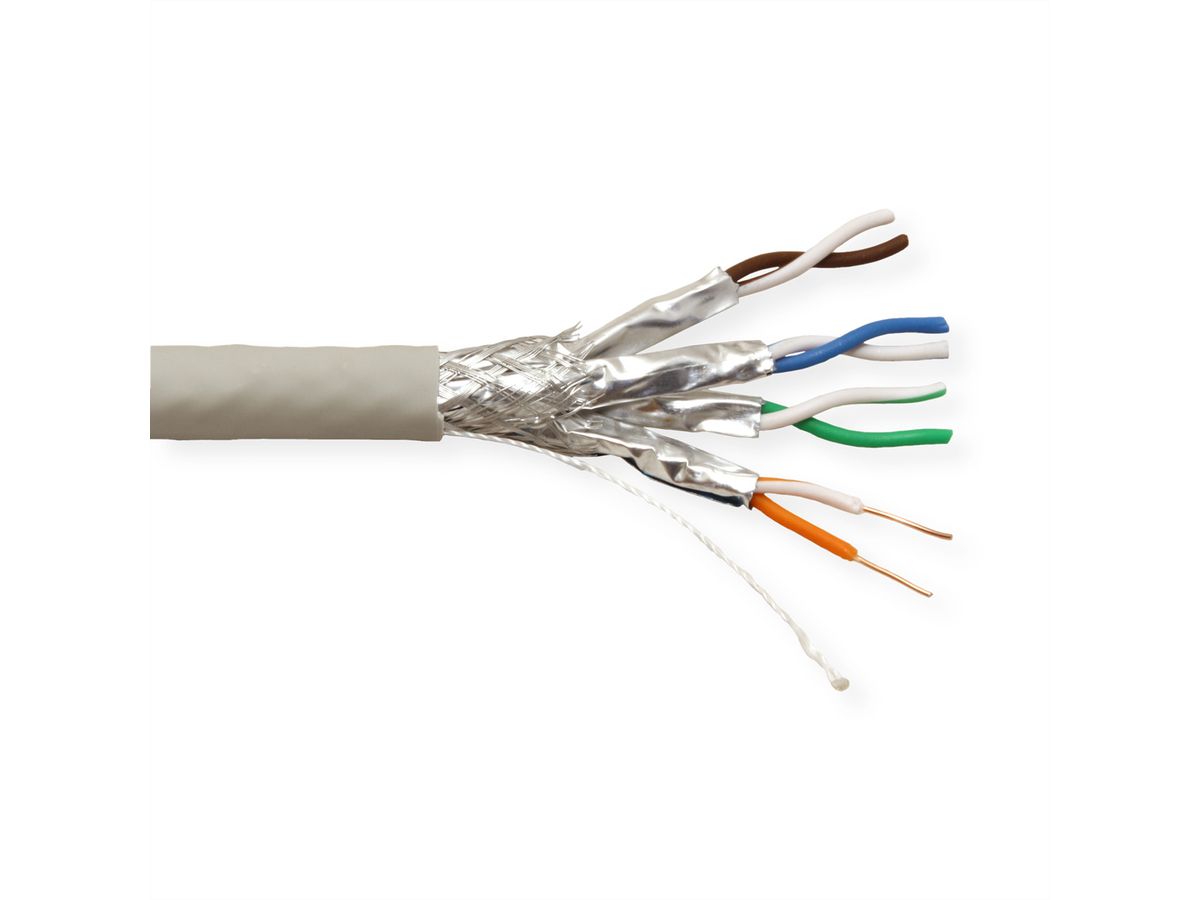 VALUE S/FTP Cable Cat.7 (Class F), Solid Wire, Dca, 100 m