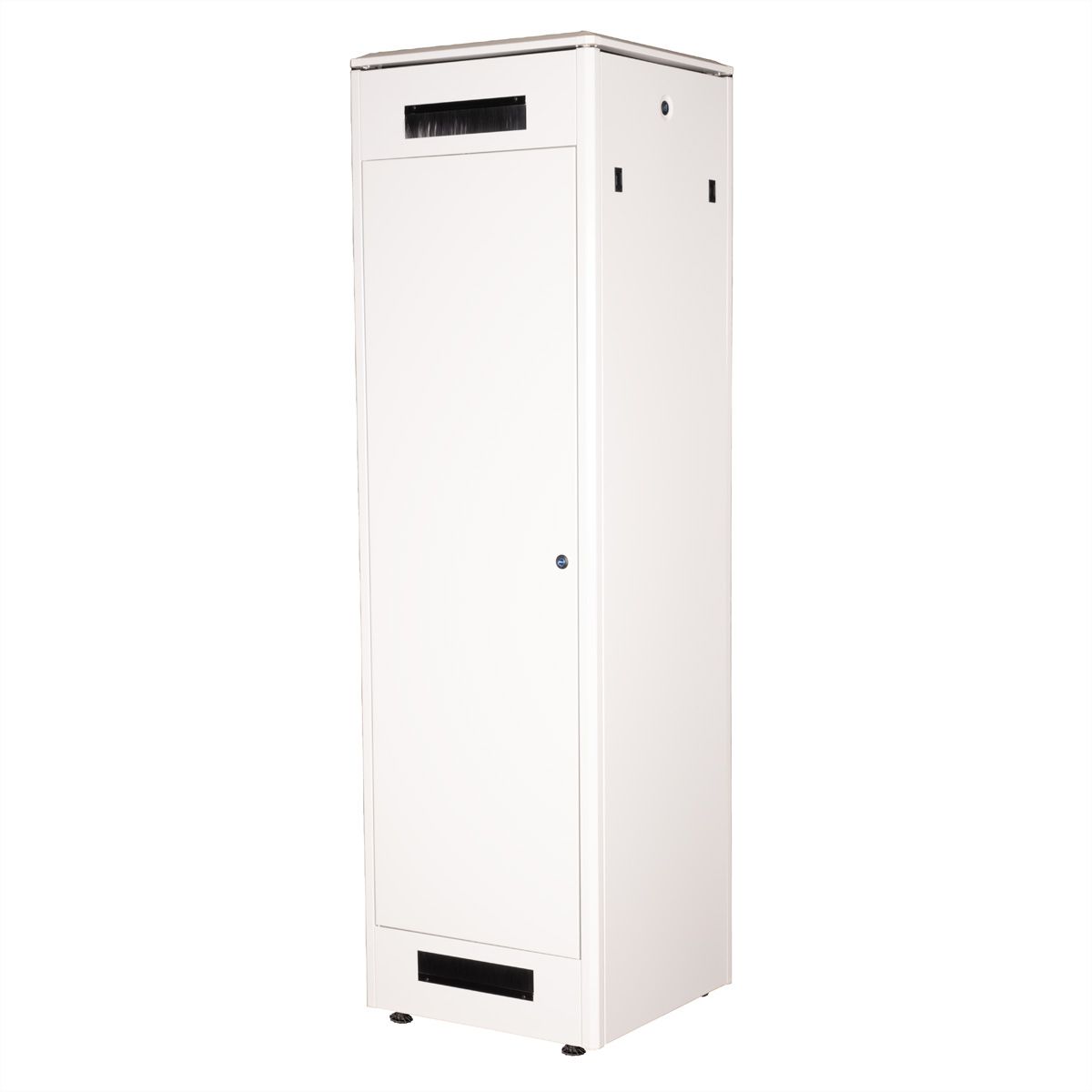 ROLINE 19-inch Network Cabinet Pro 42 U, 600x600 WxD glass door grey