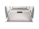 ROLINE 19-inch wall-mounted housing Pro 12 U, 600x600 WxD two-part swivelling grey