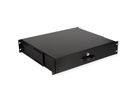 ROLINE 19-inch keyboard insert 2 U, 400 T lockable black