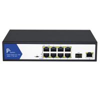 VALUE PoE+ Switch, Gigabit Ethernet, 8+2 Uplink Ports (1x GbE, 1x SFP)