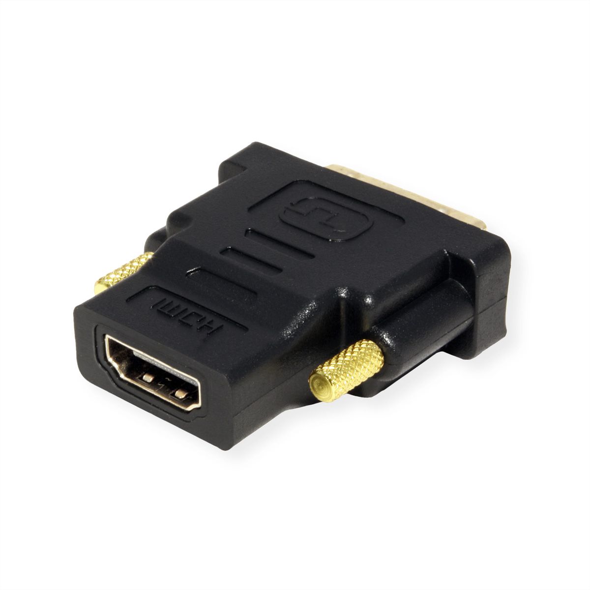ROLINE DVI-HDMI Adapter, DVI M - HDMI F