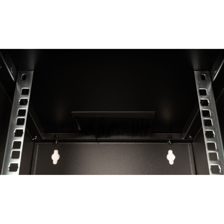 ROLINE 10-inch wall-mounted housing 12 U, 312x300 WxD black