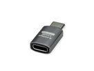 ROLINE Adapter, USB4 Gen 3x2, Aluminum, Type C, M/F, silver