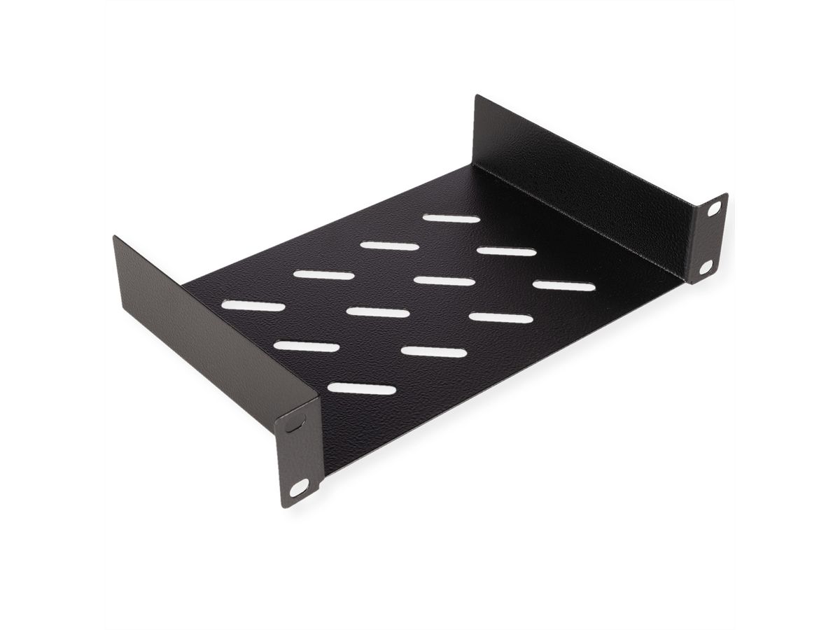 ROLINE 10-inch shelf 1 U, 150 T black