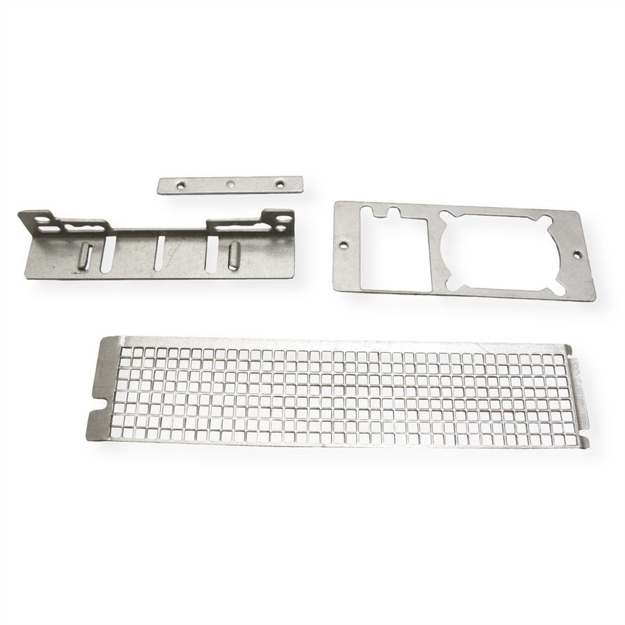 19" Industrial Rack-Mount Server Chassis, 1UH, 1U-K-125L, black