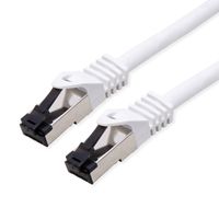 VALUE S/FTP Patch Cord Cat.8 (Class I), stranded, LSOH, PoE, white, 2 m