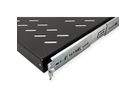 ROLINE 19-inch shelf 1 U, extendable 350 T 25 kg black