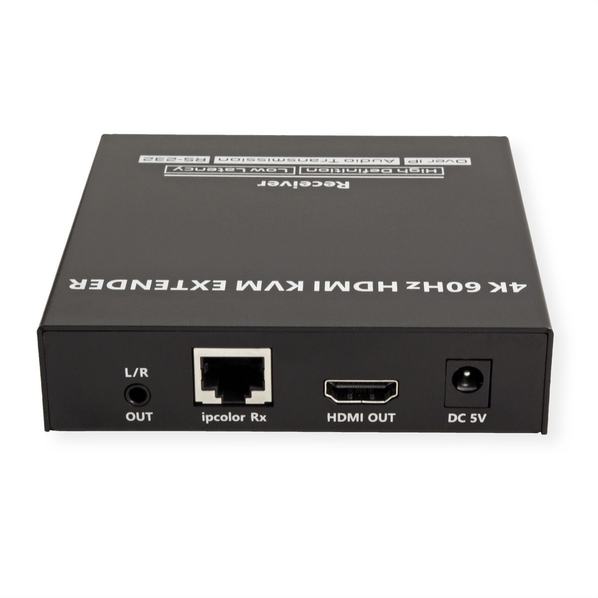 VALUE KVM Extender over Cat. 6/6A, HDMI, 4K@60Hz, max. 120m