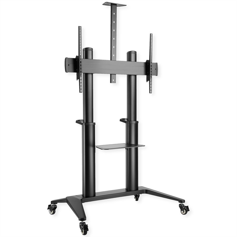 ROLINE Ultra Large LCD/TV Mobile Cart, 70–120 inch, max. 140 kg, black