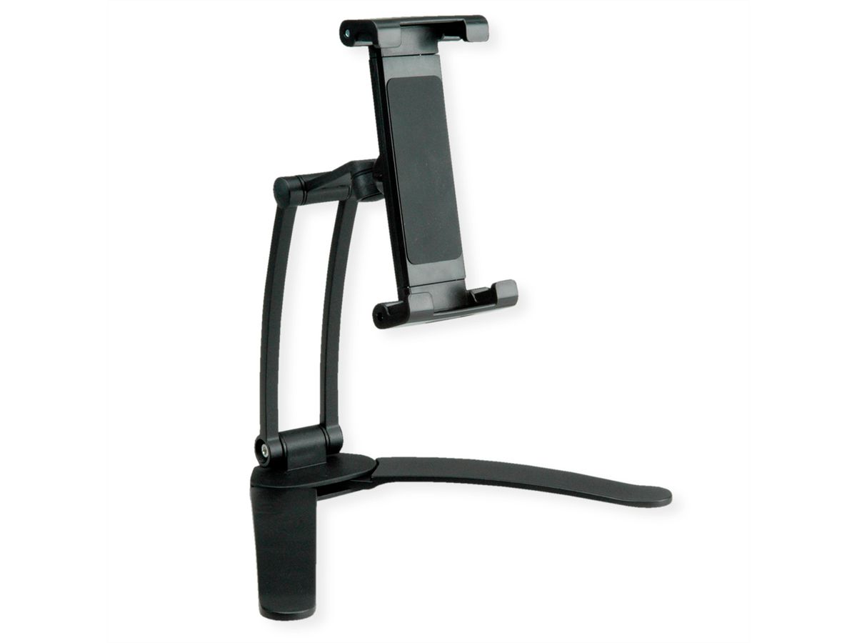 VALUE Aluminum Holder for iPad/Ebook/Tablet, Desk- / Wall Mount Type