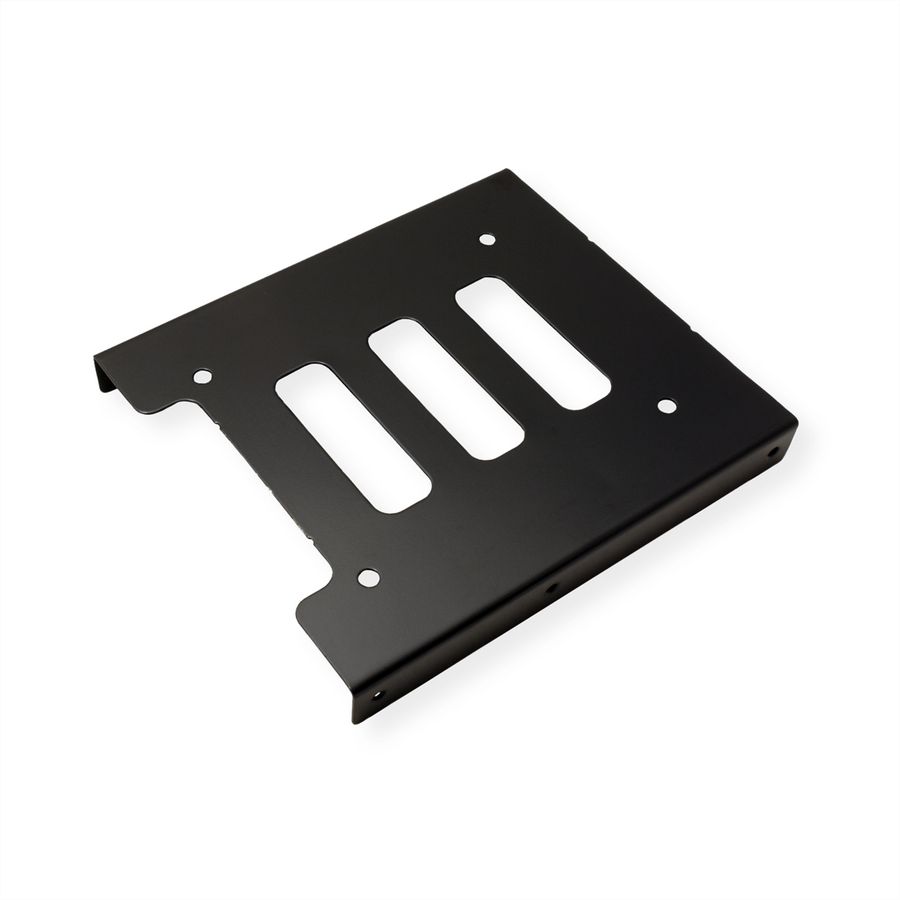 ROLINE HDD/SSD Mounting Adapter, 3.5 inch frame, for 1x 2.5 inch HDD/SSD, metal, black