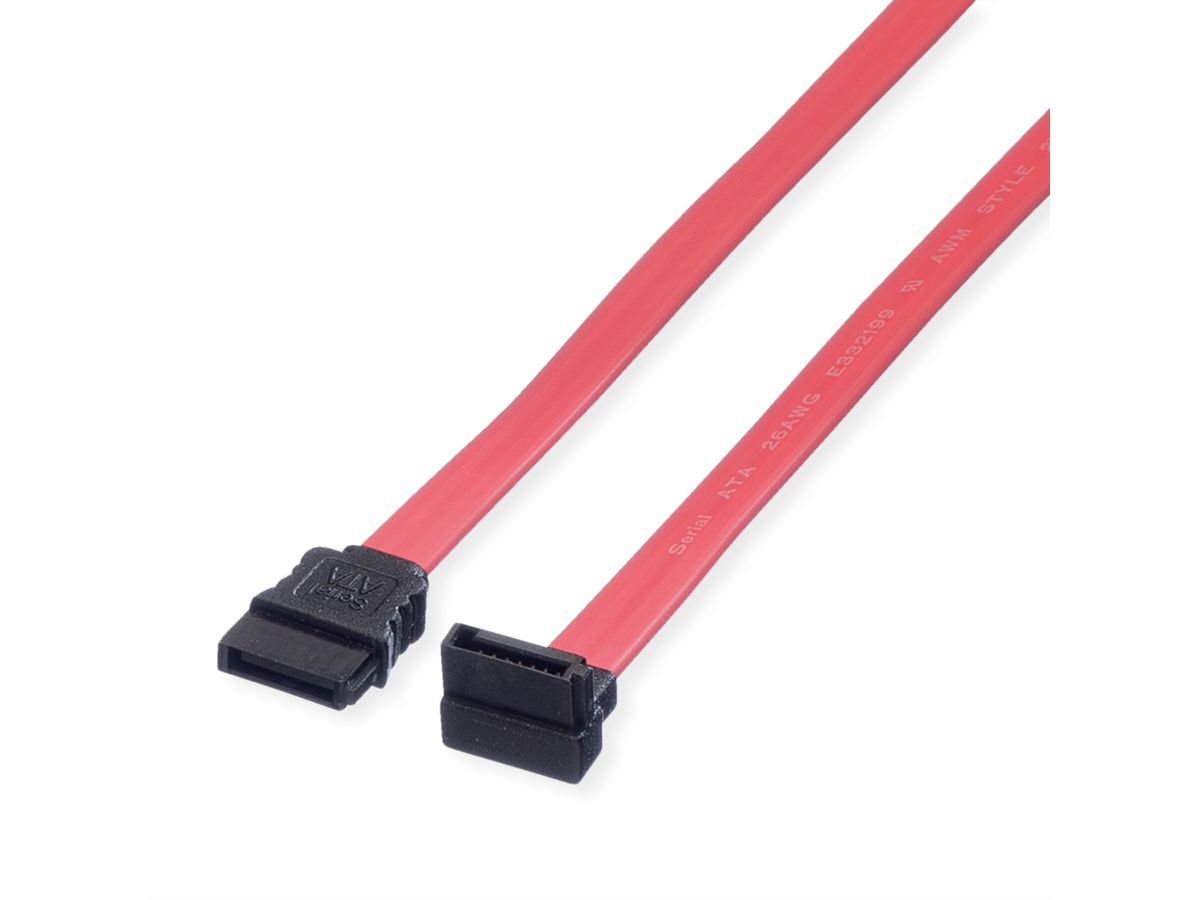 VALUE Internal SATA 3.0 Gbit/s Cable, angled, 0.5 m