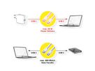 ROLINE USB 2.0 Cable, C–C, M/M, 60W, silicone, red, 1 m