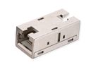 ROLINE RJ-45 Modular Coupler, Cat. 6A (Class EA), shielded, metal housing