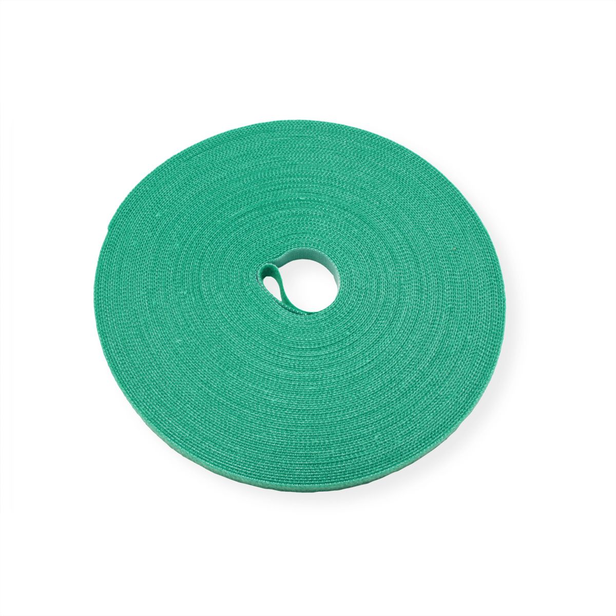 VALUE Strap Cable Tie Roll, Width 10mm, green, 25 m