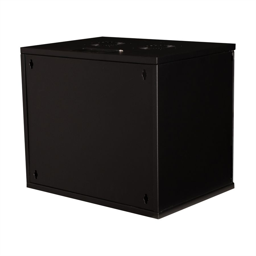 ROLINE 19-inch wall-mounted housing Basic 9 U, 540x400 BxT kit black