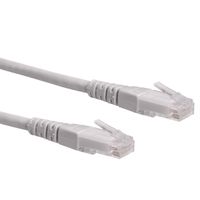 ROLINE UTP Patch Cord, Cat.6 (Class E), grey, 2 m