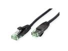 ROLINE RM UTP Patch Cord Cat.6A, black, 0.5 m