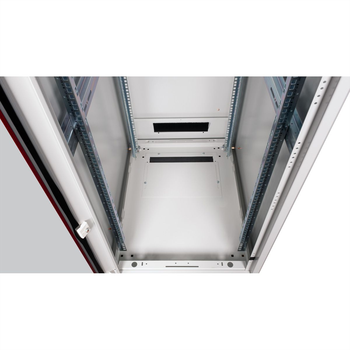 ROLINE 19-inch network cabinet Pro 32 U, 600x800 WxD glass door grey