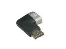 ROLINE 8K HDMI Adapter, M/F, 90° angled