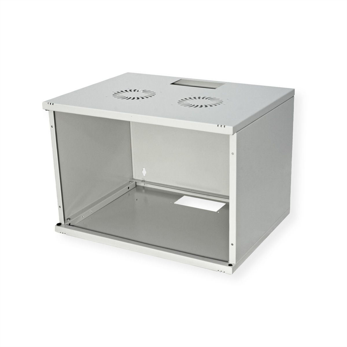 ROLINE 19-inch wall-mounted housing Basic 7 U, 540x400 WxD kit grey