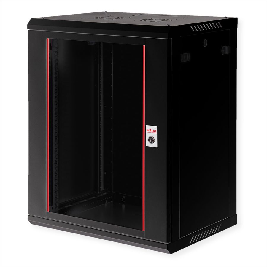 ROLINE 19" Wall Cabinet Basic Plus 15U, 600x450 BxT black