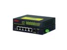 ROLINE Gigabit Ethernet Industrial Switch, 5x RJ45 + 1x SFP