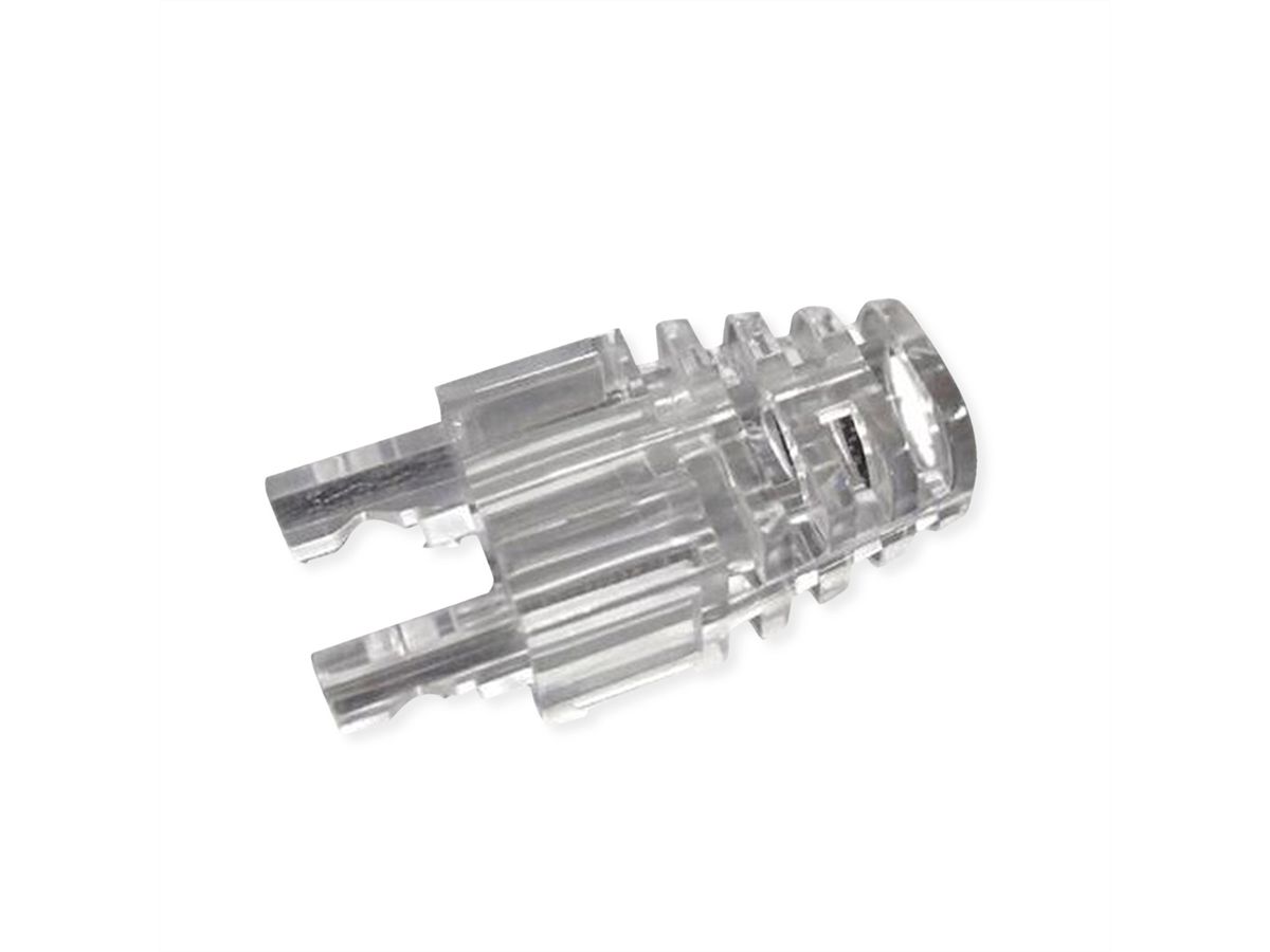 ROLINE Boot, for Easy Passthrough RJ45 Plugs 21.17.3146/3147, 10 pcs., transparent