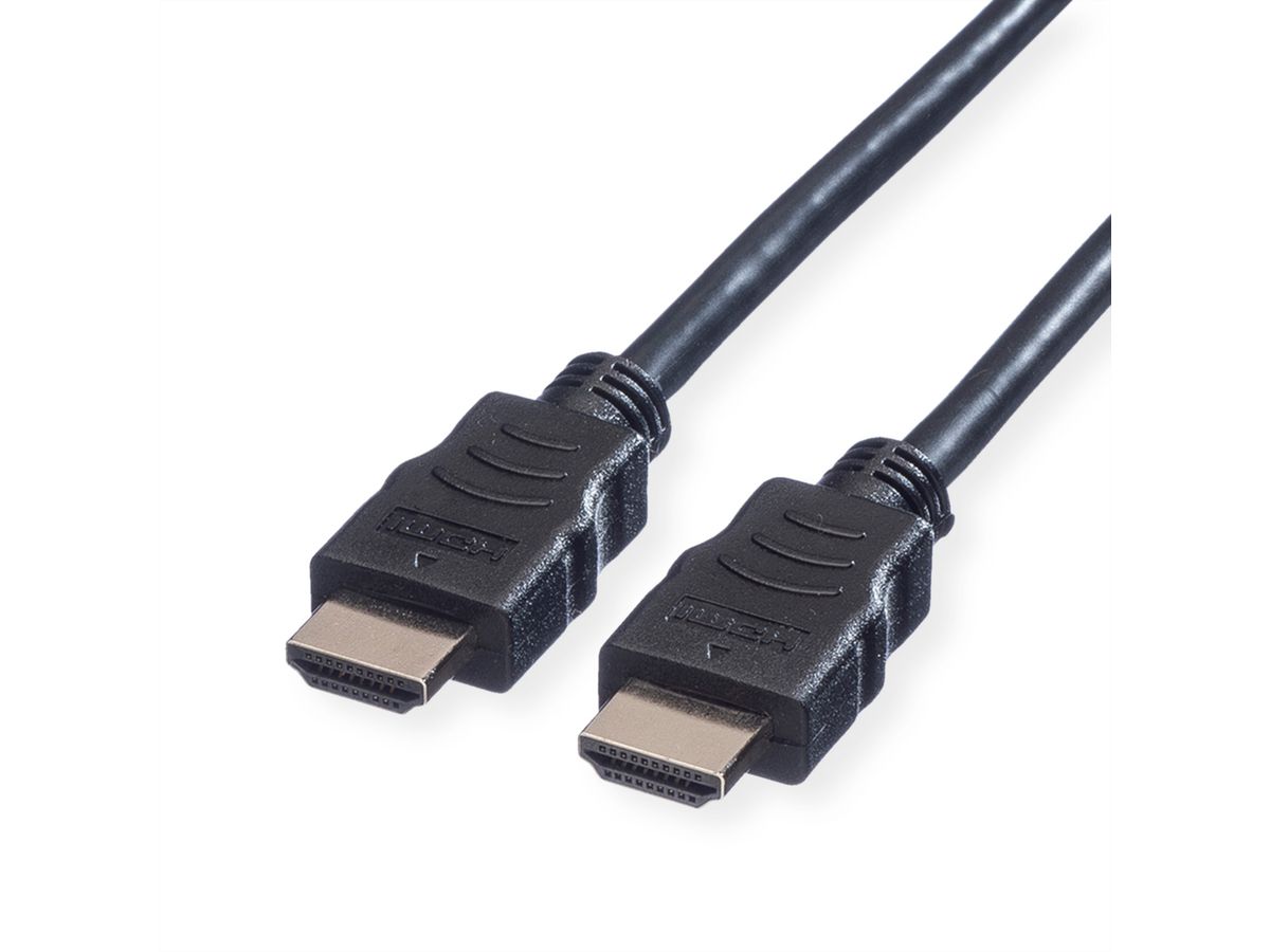 VALUE HDMI High Speed Cable + Ethernet, M/M, black, 15 m