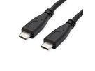 ROLINE USB 3.2 Gen 2 Cable, PD (Power Delivery) 20V5A, with Emark, C-C, M/M, black, 1 m