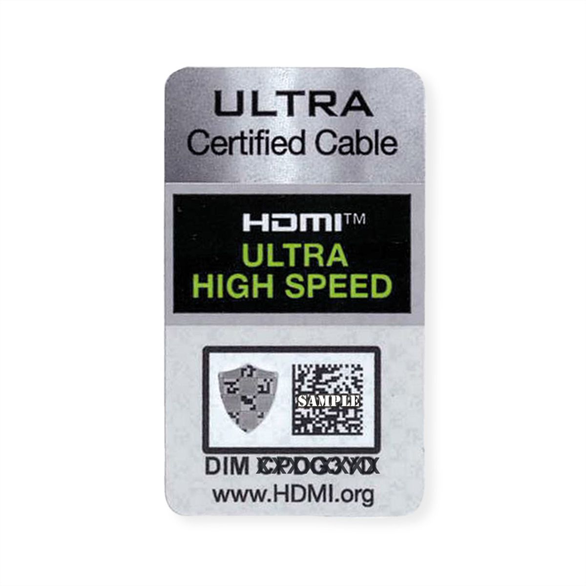 ROLINE GREEN ATC HDMI 8K (7680 x 4320) Ultra HD Cable + Ethernet, M/M, black, 2 m