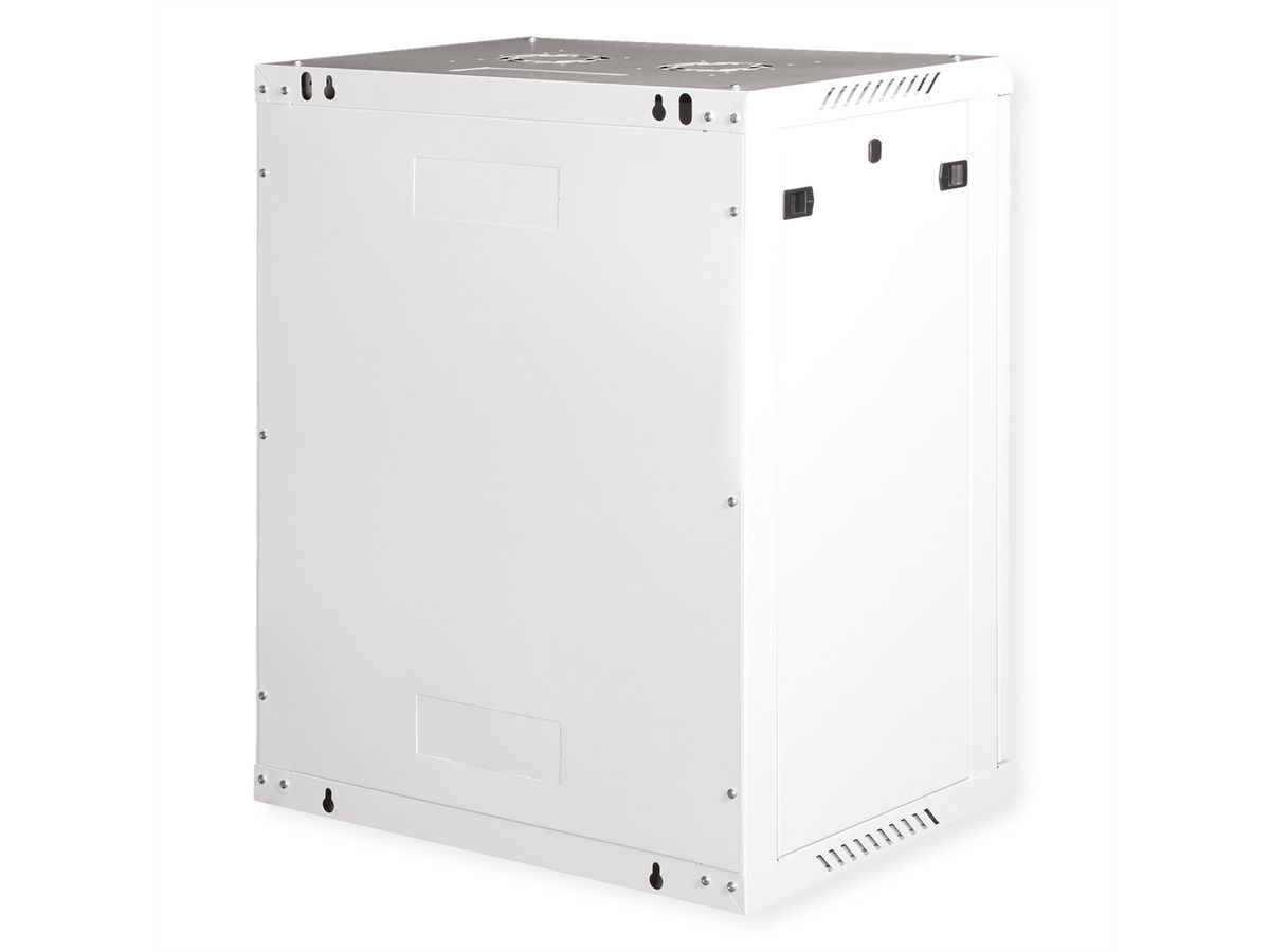 ROLINE 19" Wall Cabinet Basic Plus 15U, 600x450 BxT grey