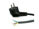 ROLINE Power Cable with German Type Plug / open end, AC 230V, black, 3 m